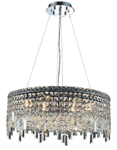 Maxime 12 Light Medium Chandelier by Elegant V2031D24 - V2031D24