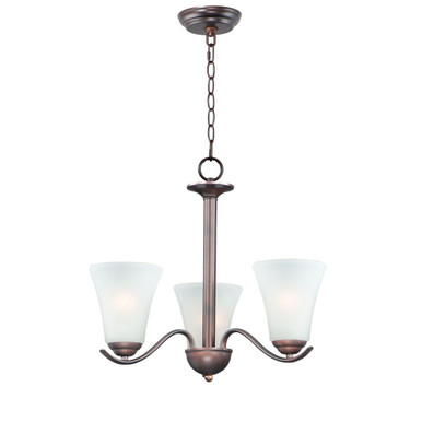 Vital 3 Light Small Chandelier by Maxim - 12073