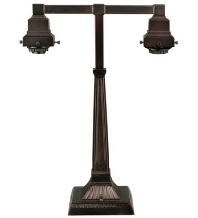 Accessory 19 Inch 2 Light Table Lamp Base by Meyda Tiffany - 23849