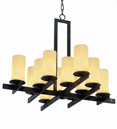 Dante 12 Light Chandelier 28 x 36 Inches Wide by Meyda Tiffany - 115871