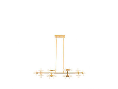 Amani 14 Light Modern Linear Chandelier by Savoy House - 1-1591-14