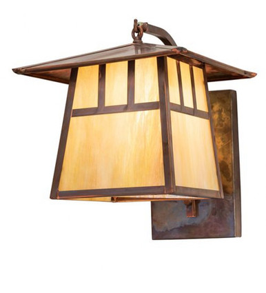Stillwater Double Bar Mission 1 Light Wall Sconce 14 x 12 Inch by Meyda - 54786