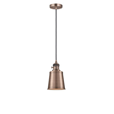 Addison 100W 1LED Cord Mini Pendant 8.63 InchX5.25 Inch by Innovations - 201CSW-M9-LED