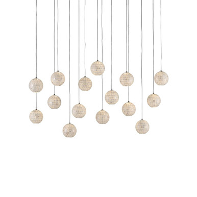 Finhorn 15 Light Oversized Pendant by Currey Company - 9000-0720