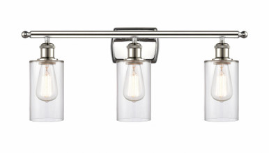 Clymer 3 Light Bath Vanity 9.88 Inch Tall X 23.88 Inch Wide by Innovations - 516-3W-PN-G802