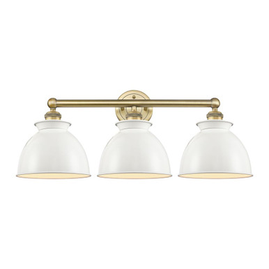 Adirondack 3 Light Bath Vanity 10.75 Inch X 26.25 Inch Wide by Innovations - 616-3W-M14