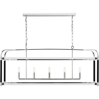Hadley 5 Light Oversized Linear Chandelier by Visual Comfort Studio - LC1165