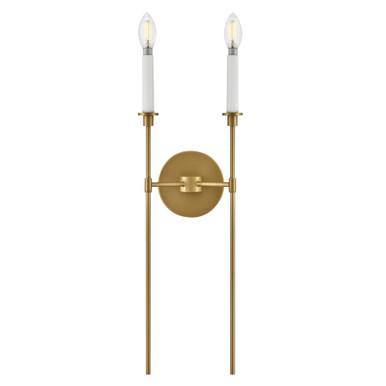 Hux 10W 2 LED Wall Sconce by Lark - 83072LCB