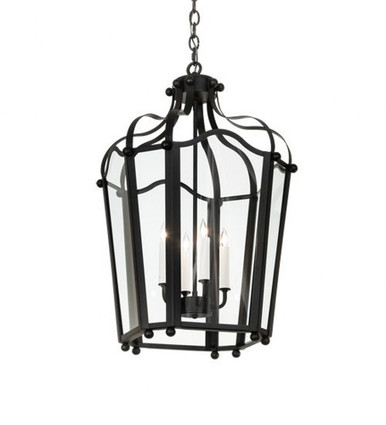 Citadel 4 Light Pendant 32 Inches Tall and 20 Inches Wide by Meyda Tiffany - 218160
