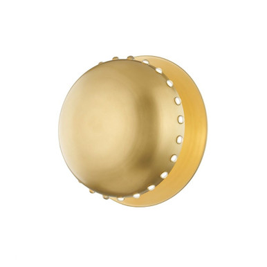 Nash 1 Light 15.75 Inch Wide Flush Mount by Hudson Valley - 2816-AGB