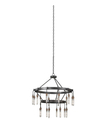 Stuyvesant 20 Light Oversized 2 Tier Chandelier by Kalco - 506272MGM