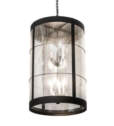 Villa 8 Light Pendant 40 Inches Tall and 22 Inches Wide by Meyda Tiffany - 182366