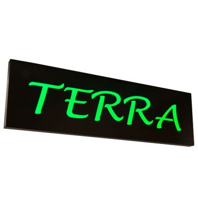 Personalized Terra 360W LED Sign Light 21 x 69.75 Inches by Meyda Tiffany - 152280