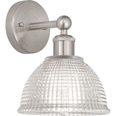 Arietta 1 Light Wall Sconce 10.25 Inch Tall and 8 Inch Wide by Innovations - 616-1W-SN-G422