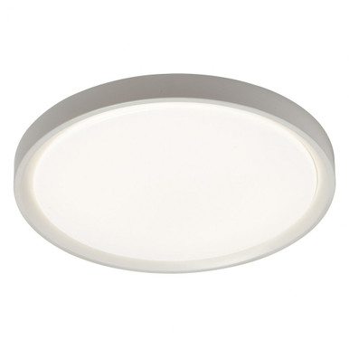 Frida 30W 1 LED 15.75 Inch Wide Modern Flush Mount by Dainolite - FID-1630LEDFH-MW