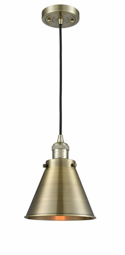 Appalachian 1 Light Small Pendant 10 Inch Tall by Innovations - 201C-M13