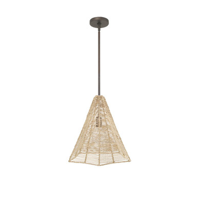 Comet 1 Light Pendant 16 Inch Tall and 16 Inch Wide by Hunter Fans - 48090