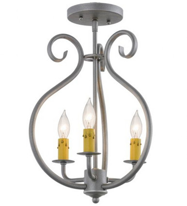 Easton 3 Light Flush Mount 16.5 x 12 In by Meyda Tiffany - 156747