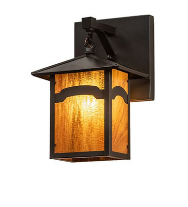 Seneca Mountain View 1 Light Wall Sconce 13.5 x 9 Inches by Meyda Tiffany - 250455