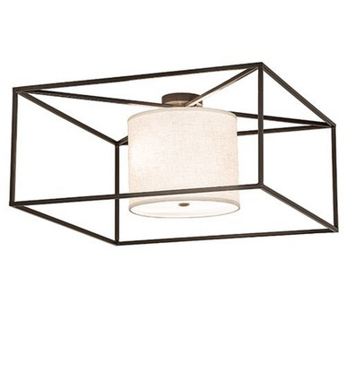 Kitzi 2 Light Flush Mount 15 x 42.5 In by Meyda Tiffany - 245563