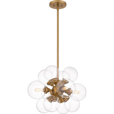 Glinda 4 Light Large Pendant by Quoizel - GLI2820BWS