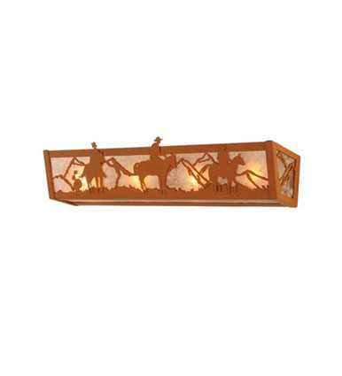 Rustlers 4 Light Bath Vanity 5 x 24.25 Inches by Meyda Tiffany - 15496