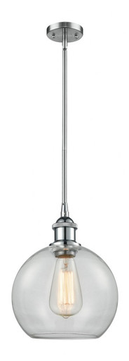 Athens 1 Light Steel Small Pendant 10 Inch Tall by Innovations - 516-1S-G12-8