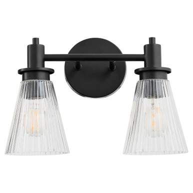 Lawton 2 Light Bath Vanity 9.75 Inch Tall and 14 Inch Wide by Quorum - 5803-2