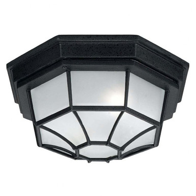 2 Light Outdoor Flush Mount 11 Inch Wide by Capital - 9800