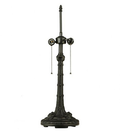 Floral 2 Light Table Base 26.5 x 8 Inches by Meyda Tiffany - 126080