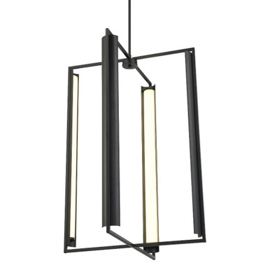 Trizay 105W 1 LED Light Large Pendant by George Kovacs - P1556-66A-L