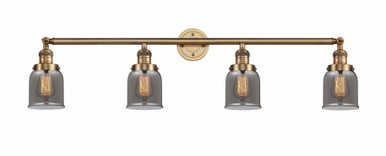 Bell 4 Light Adjustable Bath Vanity 9.75 Inch X 42 Inch Wide by Innovations - 215-BB-G53