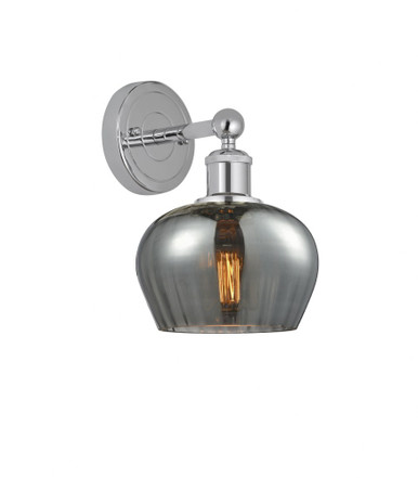Fenton 1 Light Wall Sconce 9.75 Inch Tall and 6.5 Inch Wide by Innovations - 616-1W-PC-G93