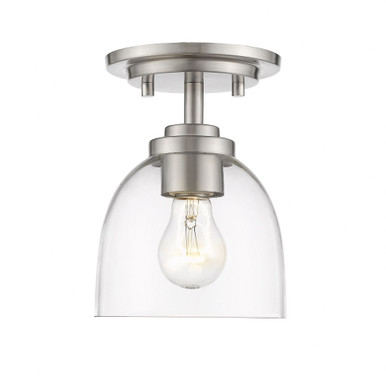 Ashton One Light 6 Inch Wide Flush Mount by Z-Lite - 460F1-BN23