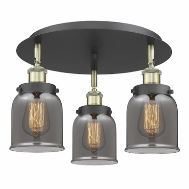 Bell 3 Light 16.75 Inch Wide Flush Mount by Innovations - 916-3C-G5