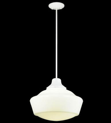Revival Schoolhouse 1 Light Medium Pendant 36 Inch Tall by Meyda Tiffany - 138399