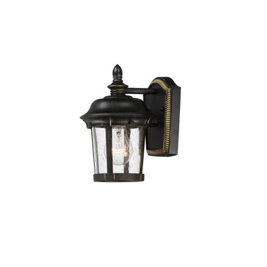 Dover Dc 1 Light Outdoor Wall Lantern 9.5W Inch Tall by Maxim - 3026CDBZ