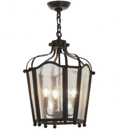 Citadel 4 Light Pendant 24 Inches Tall and 17 Inches Wide by Meyda Tiffany - 158233