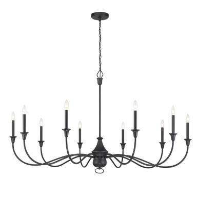 Halifax County 10 Light Oversized Chandelier By Minka Lavery - 6259-076