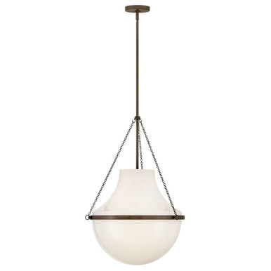 Collins 12W 1 LED Pendant 27.75 Inch Tall and 20 Inch Wide by Hinkley - 46894HZ