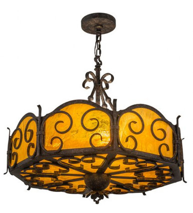 Radha 4 Light Pendant 31 Inches Tall and 30 Inches Wide by Meyda Tiffany - 160260