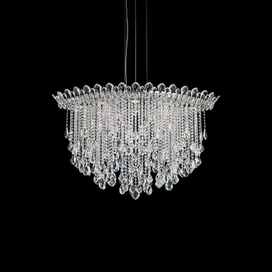 Trilliane Strands 8 Light Large Pendant 28 Inch Tall by Schonbek - TR4812N-401R