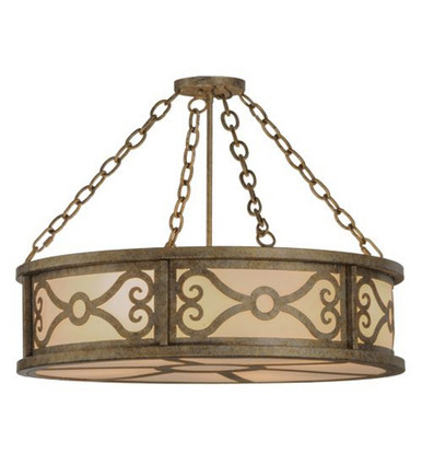 Donya 4 Light Semi Flush Mount 20 x 26 Inches by Meyda Tiffany - 149652