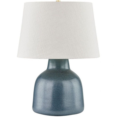 Ridgefield 1 Light Table Lamp 26.5 x 19 Inches by Hudson Valley - L6027-AGB/C08