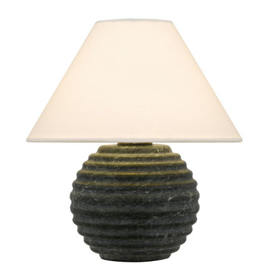 Alessandro 1 Light Table Lamp 11.5 Inch Tall and 10 Inch Wide by Quoizel - ALES6211MBK