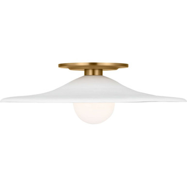 Endicott 3W1 LED Flush Mount 4.88 X 16 Inch Wide by Visual Comfort Studio - KSF1121BBS