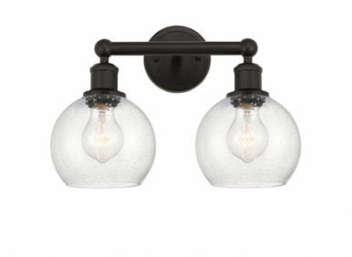 Athens 2 Light Vanity Light 15 Inch Wide by Innovations - 616-2W-G12-6