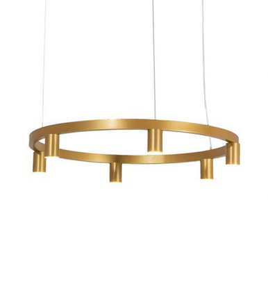 Korfu 6 Light Chandelier 10 Inches Tall and 47 Inches Wide by Meyda Tiffany - 252728