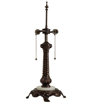 Rope 26.5 Inch Two Light Table Lamp Base by Meyda Tiffany - 18653