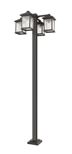 Portland 4 Light Outdoor Post Mount 30.25 x 99 Inches by Z-Lite - 531-4-536P-ORB
